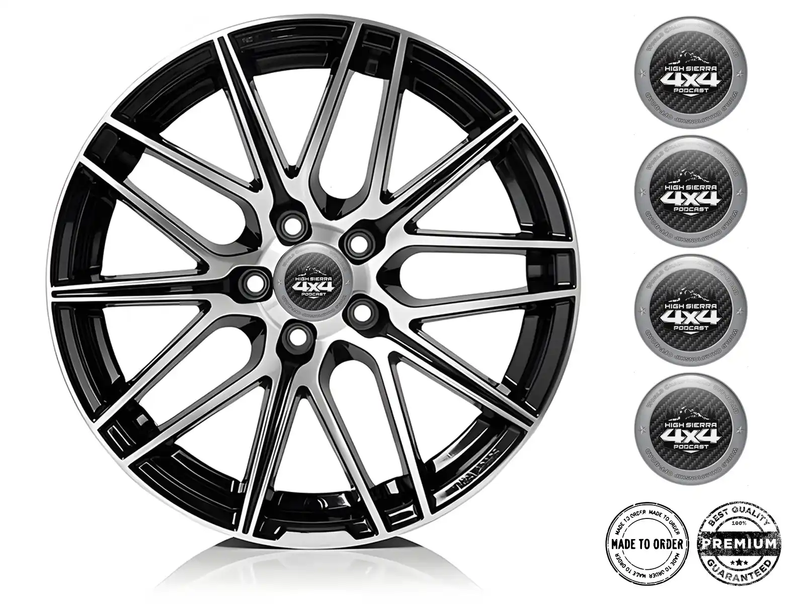 Car Wheel Decals High-End Drift Dome Edition
